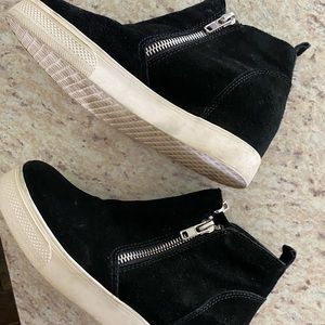 Black Steve Madden Wedges
